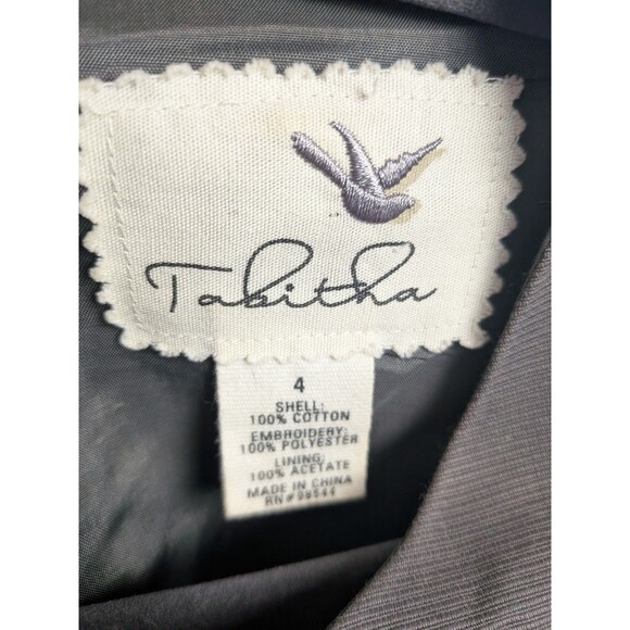 Anthropologie Embroidered Fountain Shift Dress by Tabitha Women's Sz 4 *Read - Picture 14 of 16